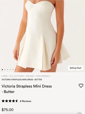 Peppermayo Cream Label Dress Piece